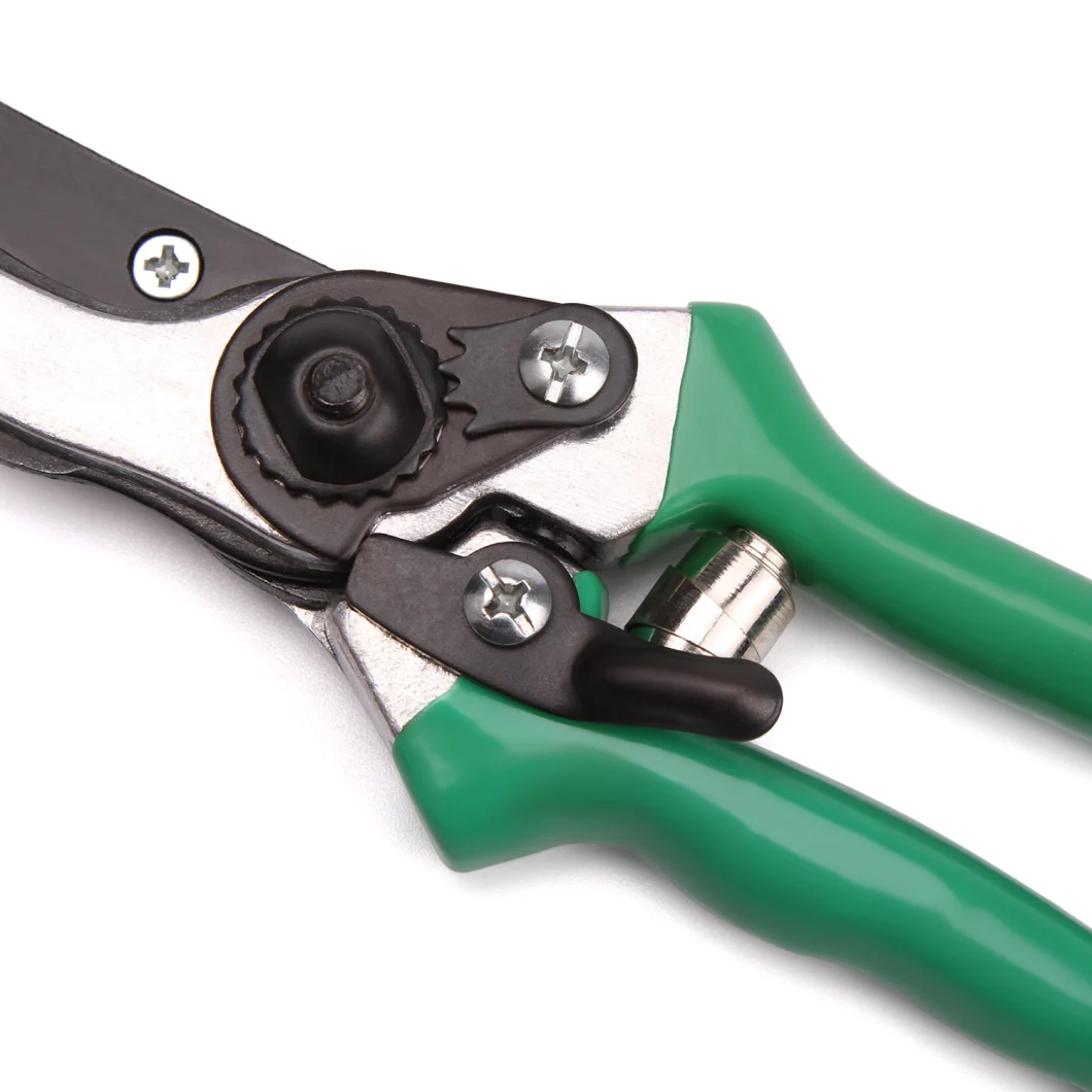 Wholesale 8inch Hot Selling 2colors Available Garden Scissors Pruner with Curved Blade