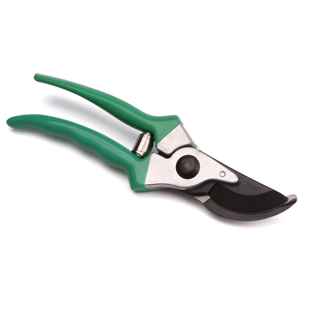 Wholesale 8inch Hot Selling 2colors Available Garden Scissors Pruner with Curved Blade