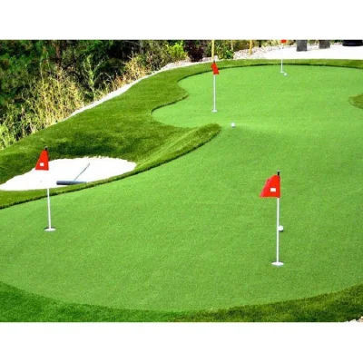 Grama artificial verde para academia de alta qualidade 20 mm verde para golfe